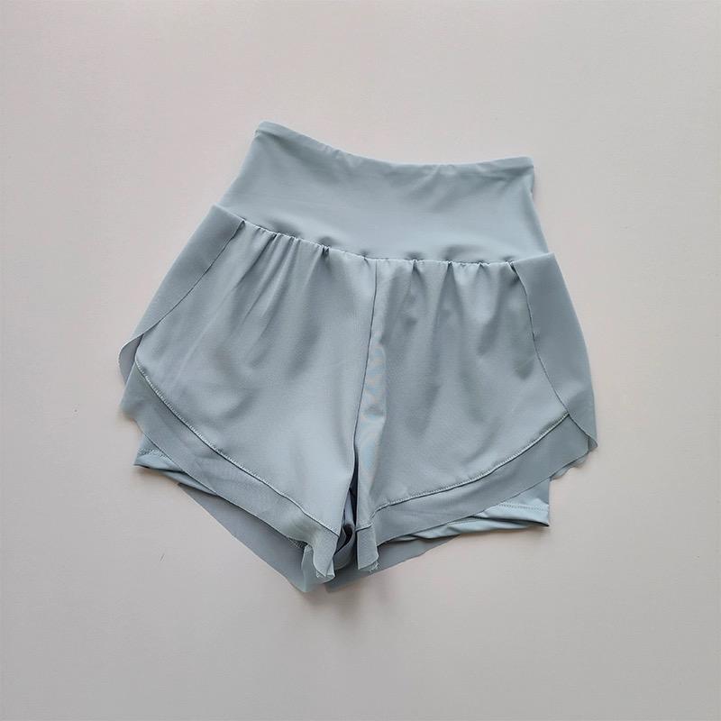 Women's Quick-Drying Mid-Waist Yoga & Running Shorts