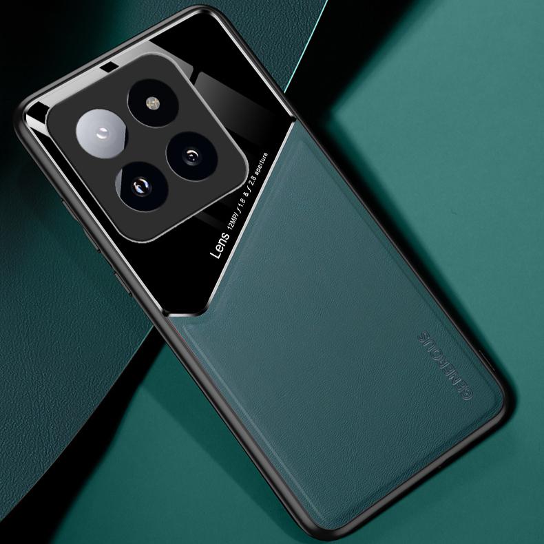 Magnetyczny Uchwyt Przyssawkowy Etui Dla Xiaomi 14T Pro 5G 14 13T 13 Lite Pokrowiec Ochronny Wstrząsoodporna Ramka Coque Fundas