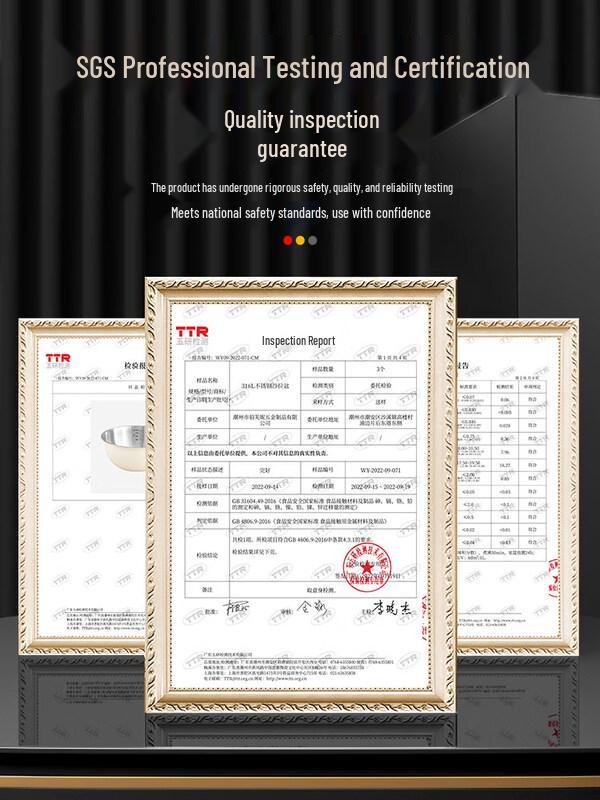 ZISIZ 316 Stainless Steel Basin Set