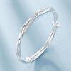 New 925 Silver Elegant Peacock Opening Screen Bracelet Bangles For Women Fashion Party Wedding Accessories Jewelry Gift
