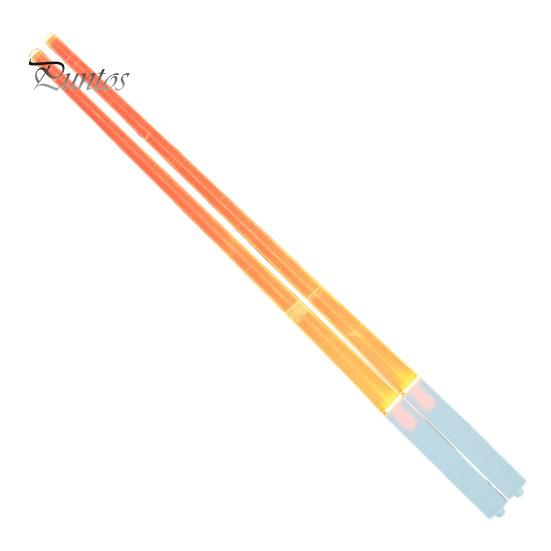 2Pcs LED Lightsaber Chopsticks with LR41 Batteries Luminous Chopsticks Light Up Party Supplies Fun Glowing Utensils for Sushi Noodles