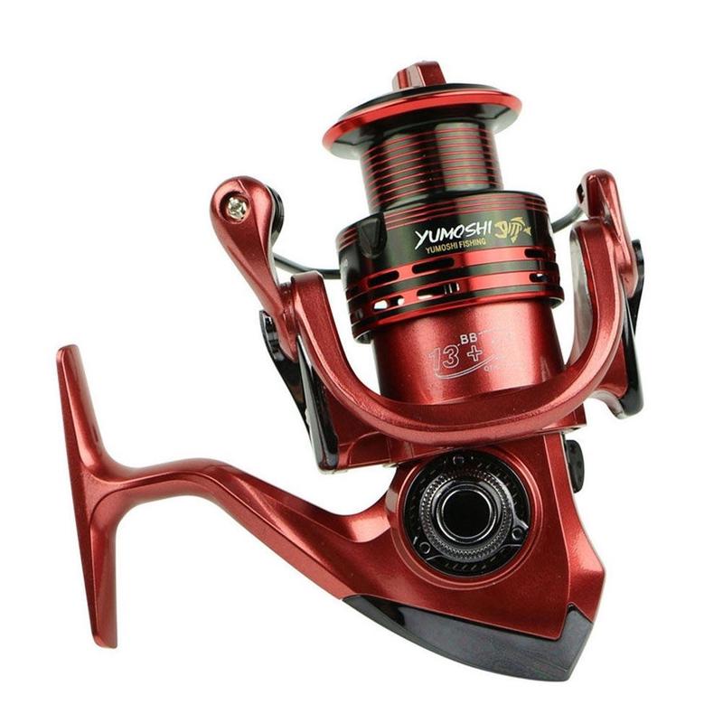 

Вращающееся рыболовное колесо 13 + 1BB5.5:1, металлические шестерни, аксессуары для рыбалки на открытом воздухе, рыболовная катушка