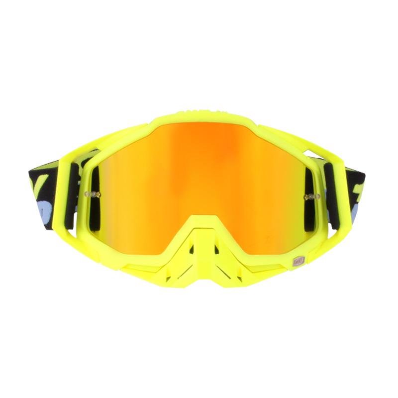 100 Off-Road Motorcycle Goggles with Nose Guard & Windshield Protection for Adults