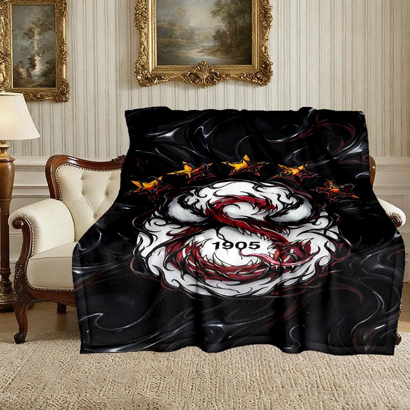 Galatasaray SK Blanket, Valentine's Day, Halloween, Thanksgiving Gift Blankets, Home Blanket for Bed and Couch Use