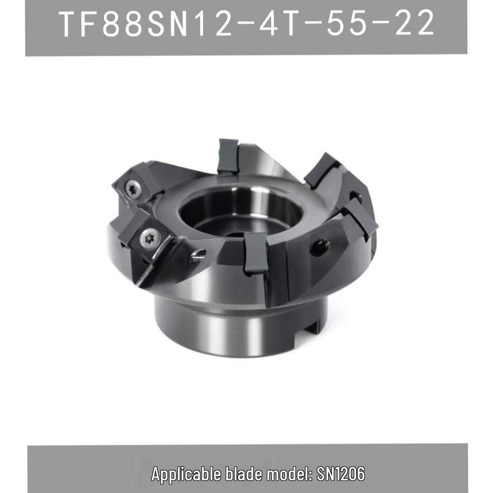Face Mill Cutter Head: SNMU1206XTN, SNMX1205 AN, SNEU1206ZNEN (45°, 75°, 88°)