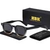 HBK Punk Square Sunglasses Men Punk Sun Glasses for Women Fashion Travel Outdoor Cycling UV400 Lunette De Soleil Homme