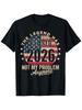 Men's & Retirement 2026 T-Shirt - Retro Retirement Gift Suitable for Dad, Mom, Coworkers - Short Sleeve Round Neck Casual Top for Graduation, Easter,