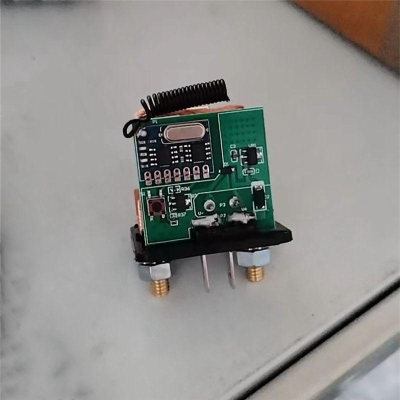 1Set Car Remote Battery Disconnect Cut Off Isolator Switch Fob Relay Wireless Control Remote Switch 12V 200A