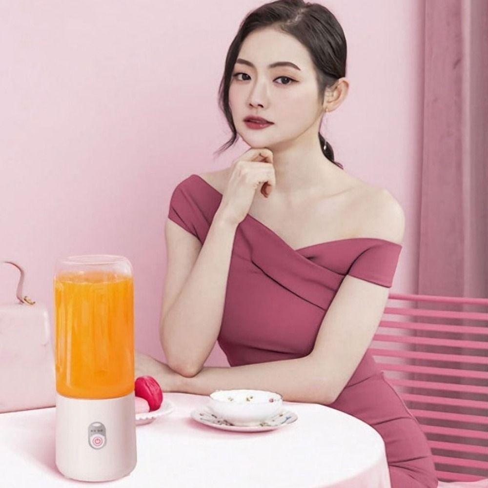 500ml Fruchtentsafterbecher Handheld Frischer Gemüseentsafter Multifunktionaler Smoothie-Mixer für Zuhause