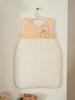 Cotton Sleeping Bag for Children 6-12 Mcy Tog 2.5 Year-Round Insulated Teddy Bear with Bow Peach