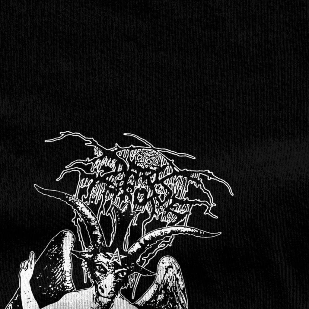 Darkthrone Band Death Metal Accessories Shirt for Men Women Vintage Pure Cotton Tee Shirt O Neck Short Sleeve Plus Size Clothes