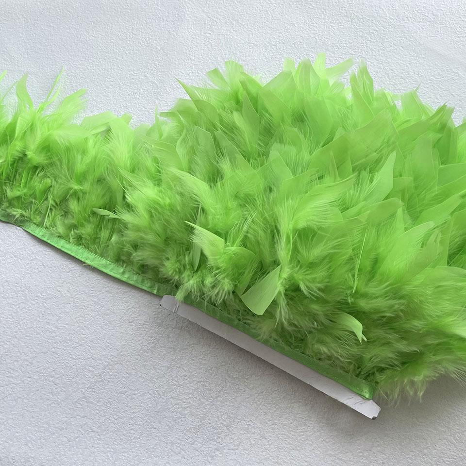 Marabou Feathers Trim 10yards 10-15cm Fringe Ribbon for Wedding Party Clothing Dress Decoration Accessories Sewing Plumes