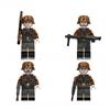 Militaire Serie Woestijn Camouflage Soldaat Figuur Bouwstenen Speelgoed