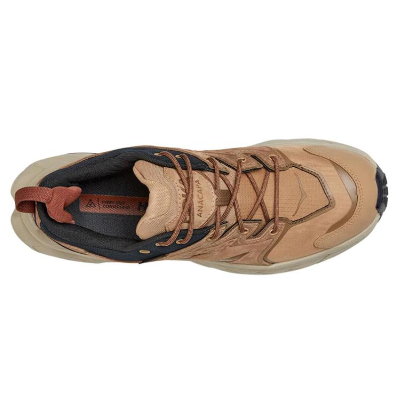 HOKA ONE ONE Anacapa Low Gore Tex 'Tiger's Eye Tan' Sneakers 1122017-TEBC