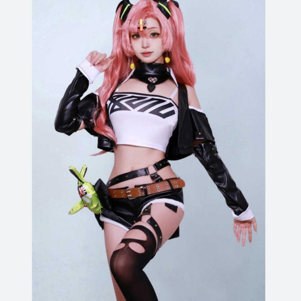 Nicole Demara Cosplay Costume Jeu Zenless Zone Zéro Nicole Cosplay Costume Collab Perruque Ensemble Complet Uniforme Carnaval Anime Halloween