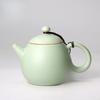 Celestial Green Ru Kiln Teapot High-grade Imitation Song Ru Porcelain Small Pot Retro Hand Grab Pot Ceramic Kung Fu Tea Set