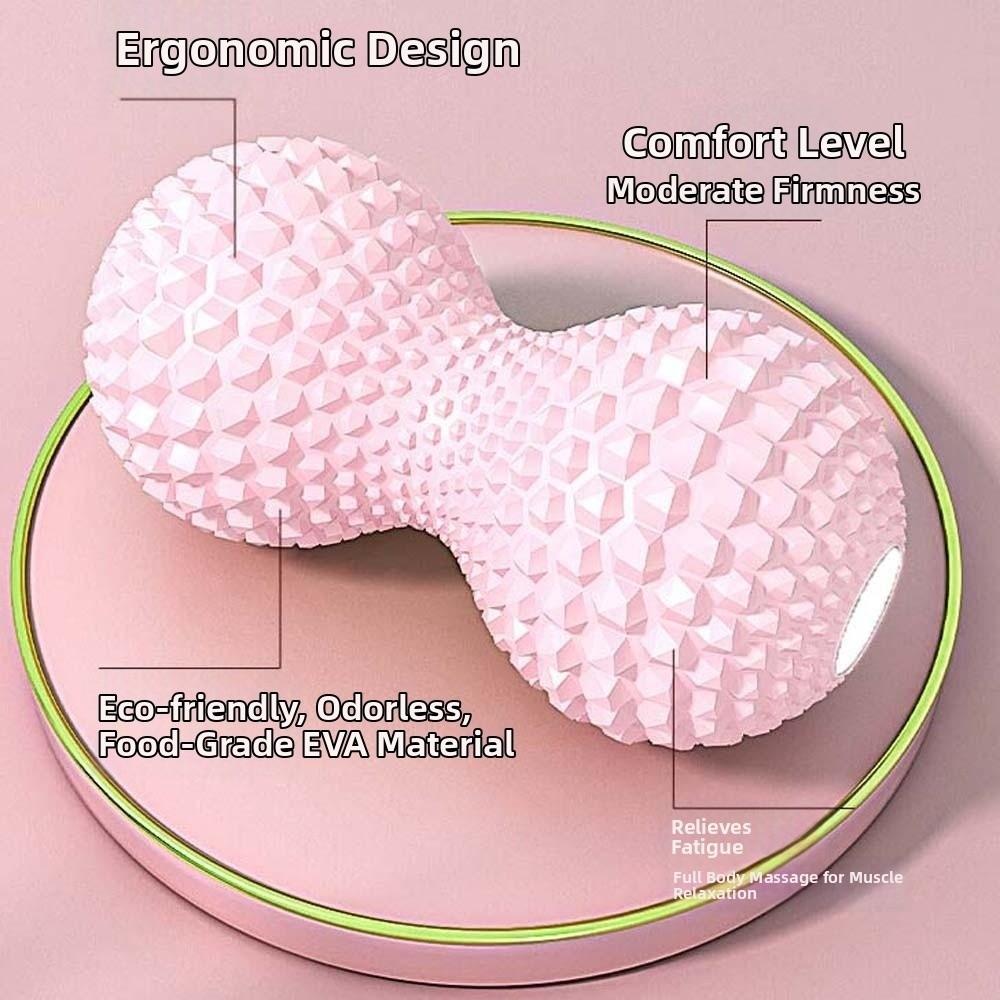 EVA Peanut Massage Ball Portable Convex Point Neck Roller Muscle Relaxation Ball  Foot relaxation
