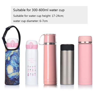 Nützliche tragbare Tasche Sport Camping Zubehör Wasserflaschenabdeckung Vakuumbecherhülle Becherhülle Wasserflaschenhülle