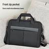 Deli Portable Zippered Business Briefcase