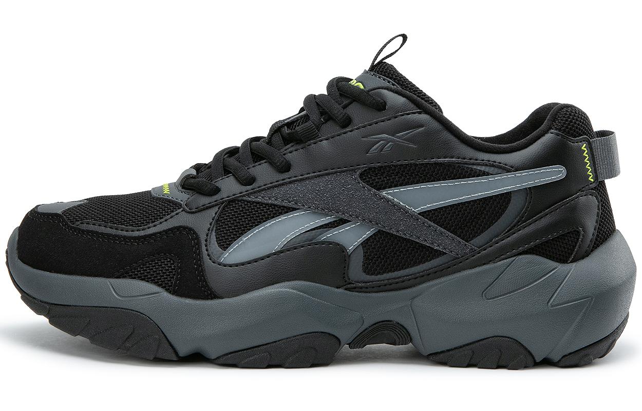 Reebok FLUFFI PUFF CN Низкие Беговые Кроссовки Унисекс Черный Воин 24FRC913U1GH1 35