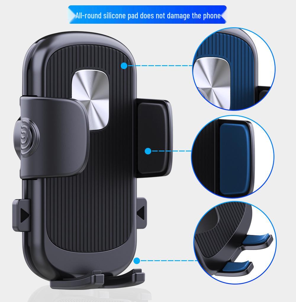 Universal Car Dashboard Phone Holder with Suction Cup and 360° Rotation