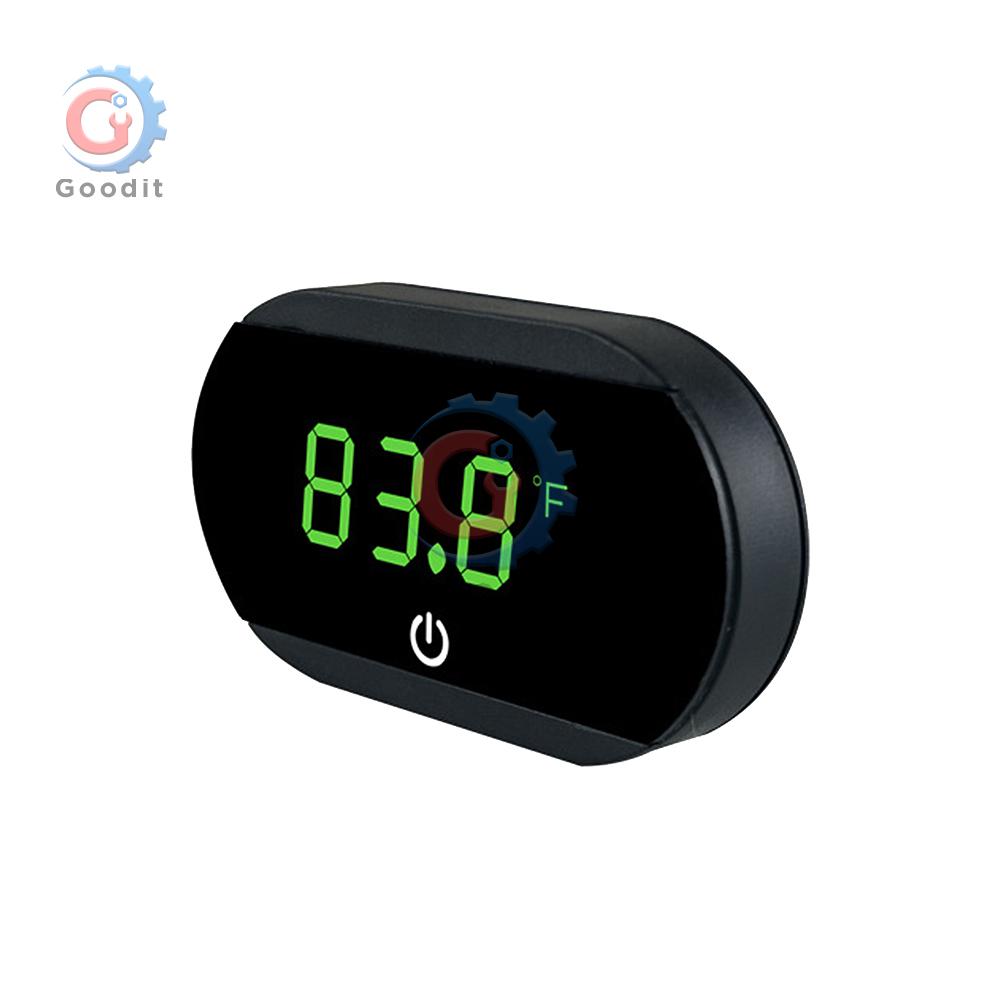 

0-60℃ Аквариумный термометр Цифровые внешние термометры Измеритель температуры аквариума Террариум для рептилий Мини-термометр Переключение ℃/℉ чёрный