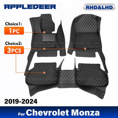 Tapis de sol pour Chevrolet Monza 2024 Tapis de pied personnalisés Couvercle de tapis automobile Accessoires intérieurs