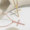 Belief Prayer Cross Pendant Small Design Street Hip Hop Cross Necklace