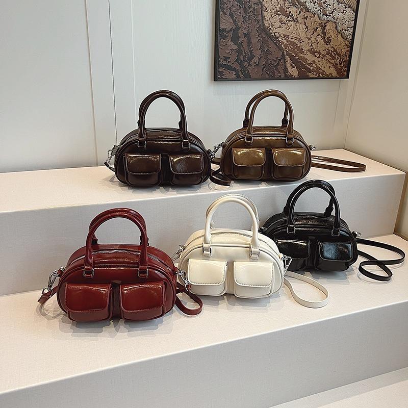 Edition Trend Niche Design Underarm Baguette Bag Women's Autumn New Shoulder Bag Bowling Bag
