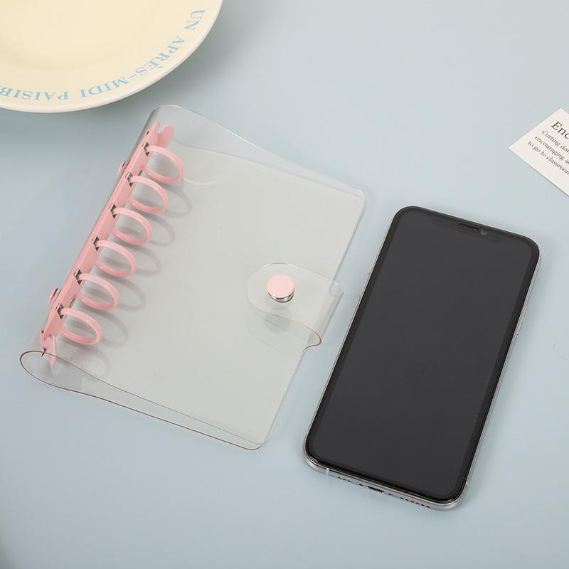 A7 Colorful DIY Binder Photocards Collect Loose Leaf Notebook Refill Spiral Binder Inner Page Diary Agenda Planne