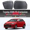Toyota Vios Magnetic Sunshade: Side Window Heat Insulation & UV Protection Curtain