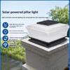 Solar Pillar Light, Post Caps Lights, Waterproof Fence Post Lamp Outdoor Floor Lighting Landscape Wall Path Outdoor For Lawn