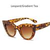 Vintage Cat Eye Sunglasses Woman Brand Designer Retro Sun Glasses Female Fashion Mirror Outdoor Shades Gradient