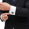 1Pair French Square Cufflinks Fashion Men'S Business Banquet Suit Shirt Cuffs Buttons Luxury Wedding Cuff Links Gifts