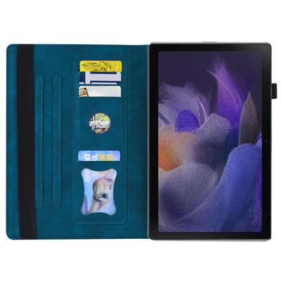 For Lenovo Tab M11 Plus/Tab K11 Plus Case PU Leather Tablet Cover Card Holder Multi-Angle Stand