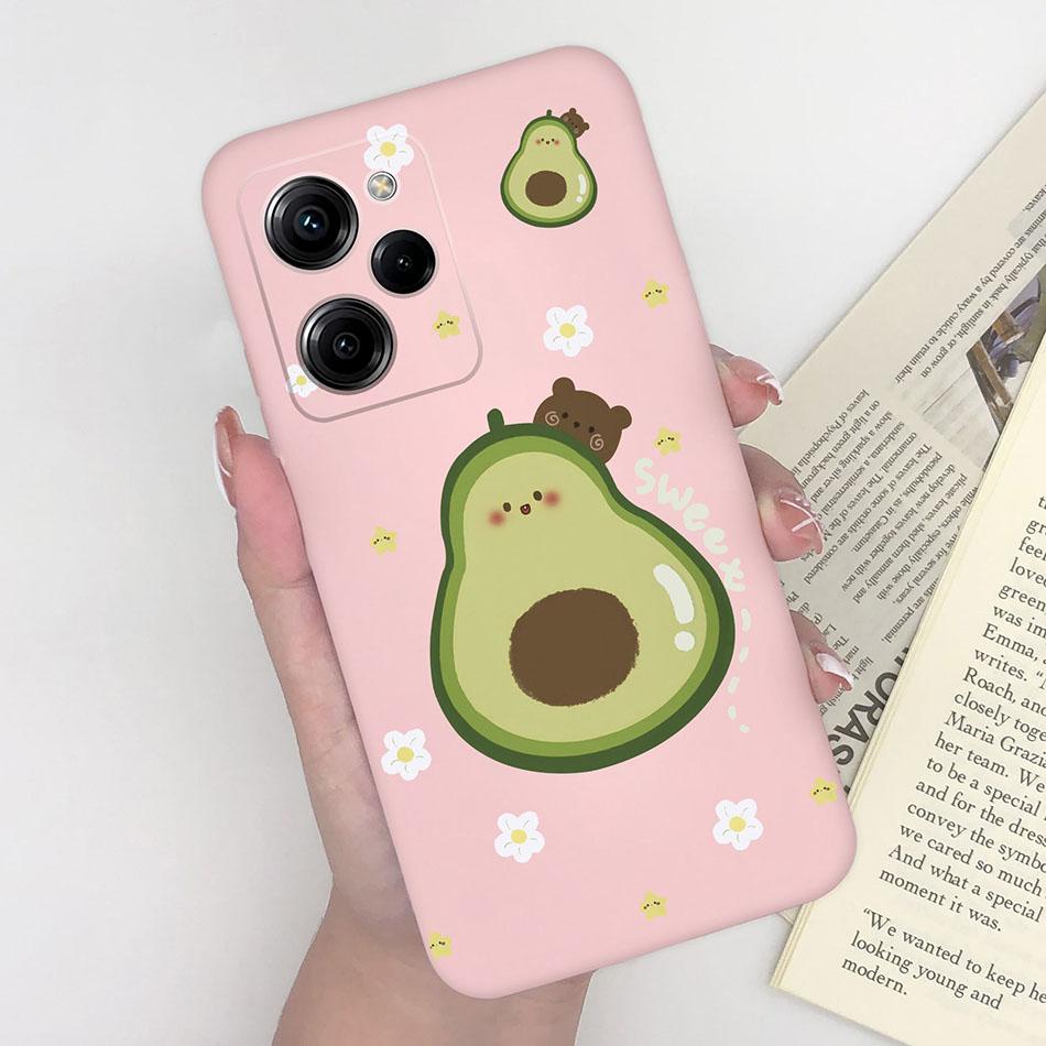 Silicone Case For Xiaomi Poco X5 Pro Pilot Bear Back Cover For POCOX5 X5Pro 5G Poco X 5 Pro Soft Matte Protective Phone Cases