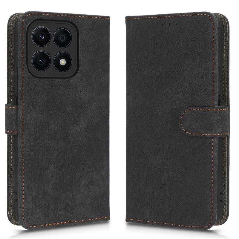 Honor X8A Flip-Leder-Handyhülle mit Kartenfach und RFID-Diebstahlschutz