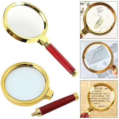 Easy To Use Science Tool Loupe Jewelry Handheld Loupe Magnifier Reading Newspaper Magnifying Glass