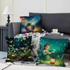 Cartoon F-Firefly Pillow Case Removable Washable Cushion Cover – All-Season Soft Linen