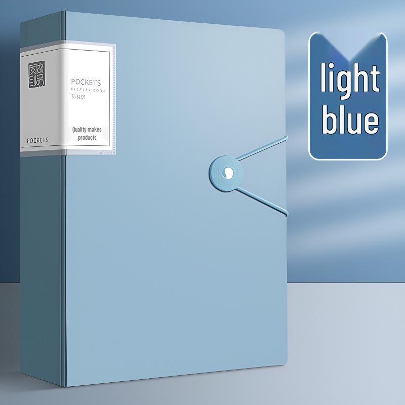 Transparent A4 File Folder - Insert Paper Storage Office Organizer