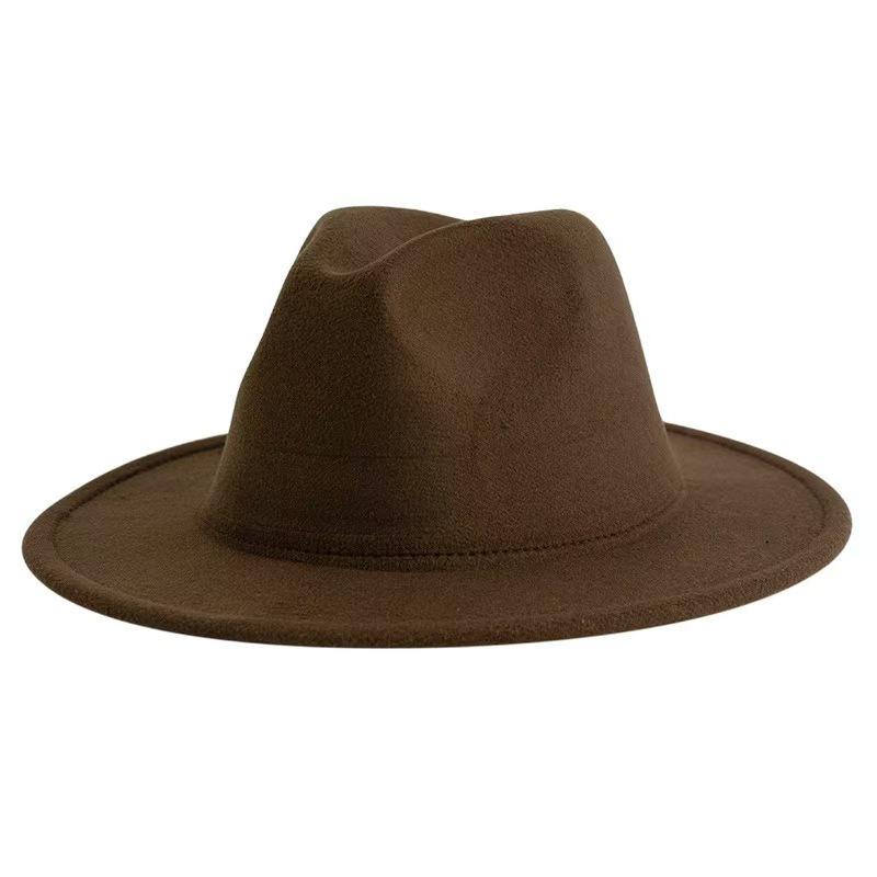 Herren Fedora Hut mit breiter Krempe Anti-UV Weiches Strapazierfähiges Material Faltbares Design für Tägliche Ausflüge Reisen Urlaubsgeschenk