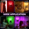 Night Lights Plug Into Wall Color Changing Night Light for Kids RGB LED Nightlight with Dusk to Dawn Sensor for Bedroom Children