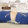 Electric Lumbar Traction Massager,Adjustable Vibration Waist Massager,Inflatable Back Stretcher Device,Waist Spine Support Back