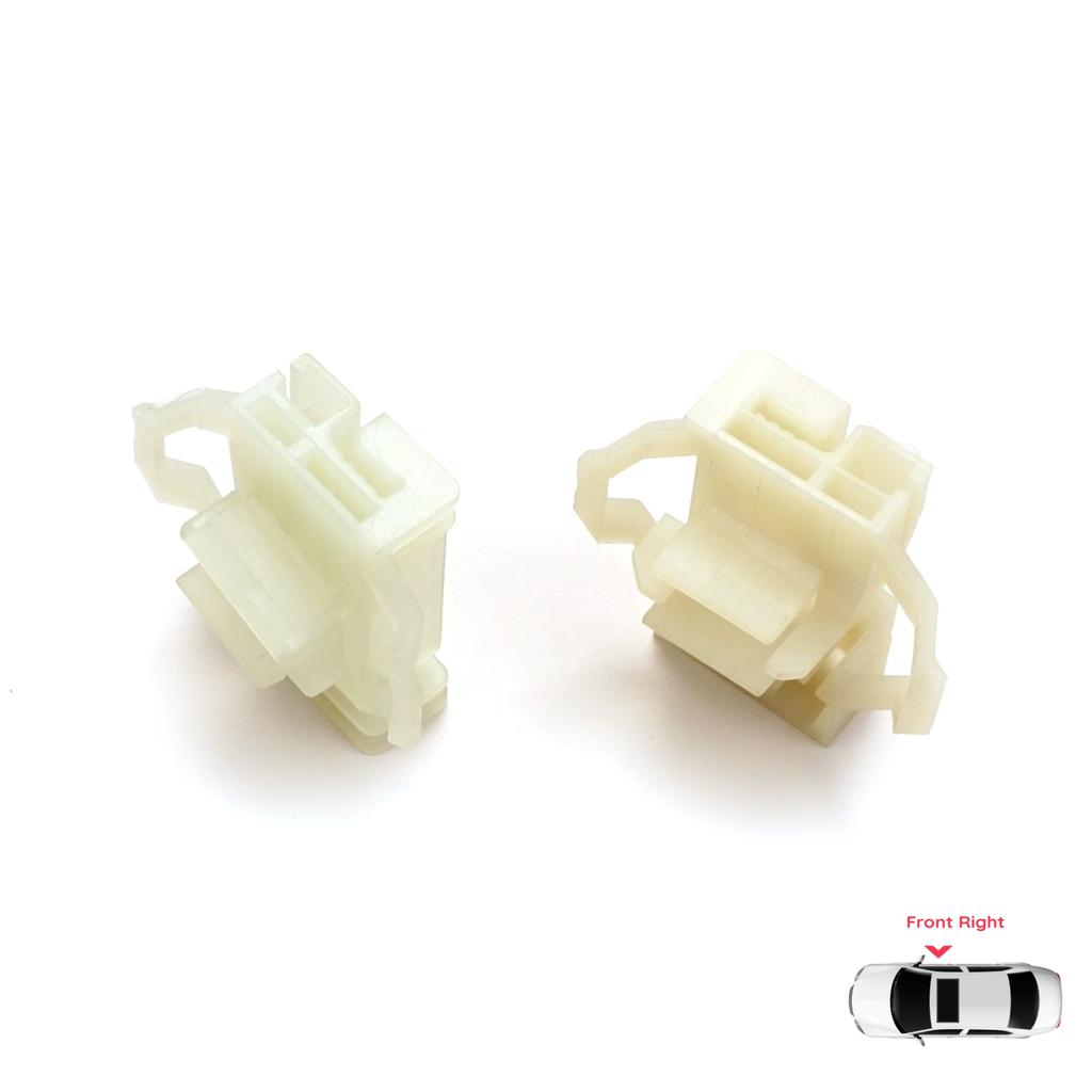 BWR34+BWR63 Window Regulator Clips Front Right for VW Polo Classic Caddy 2 Seat Cordoba 1 Ibiza 2 Inca Skoda Octavia 1 6K4837402