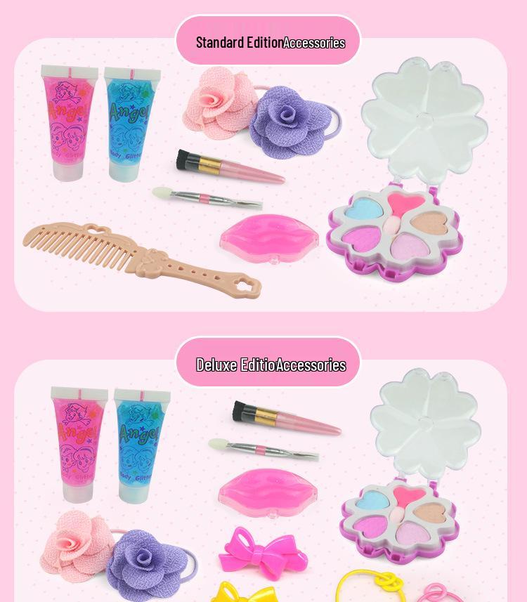 Hair Styling Barbie Doll Set: Half-body Princess Makeup Toy for Girls
