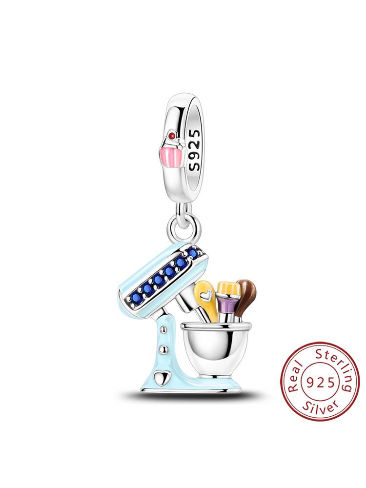 

Copper Single Player Pendant Decoration Charms Jewellery Fit Original Bracelet Necklace For Women Diy Gift