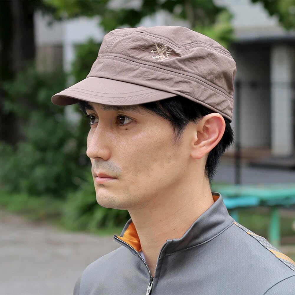 Kapelmuur Lightweight Nylon Work Cap for Outdoor and Everyday One Size Cycling, Activities, Wear, Mocha,