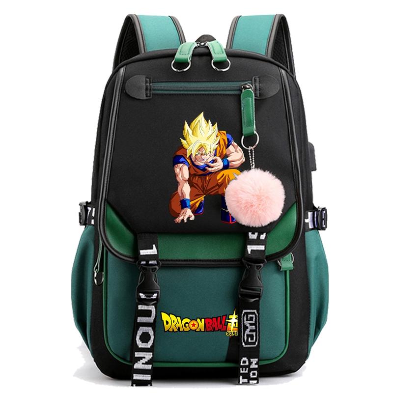 Anime Dragon Ball Bag Large Capacity Backpack for Women Anti Theft Travel Bag Back To Schoolbag for Teenager Girl Laptop Bag Women Travel Bag Mochila