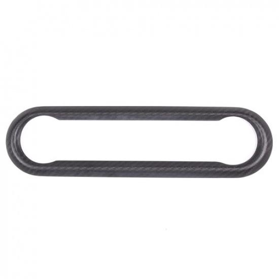 Matte Real Carbon Fiber Air Condition Trim For Alfa Romeo Giulia Stelvio 17-19