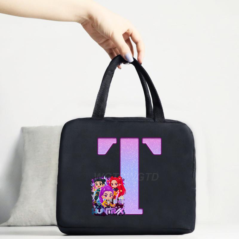 Детские Девочки Kpop Руми Зои Мира Дерпи Саджабойс С Принтом Студенческие Водонепроницаемые Сумки для Еды Ланч-бокса Повседневные Сумки 221813cm 990₽